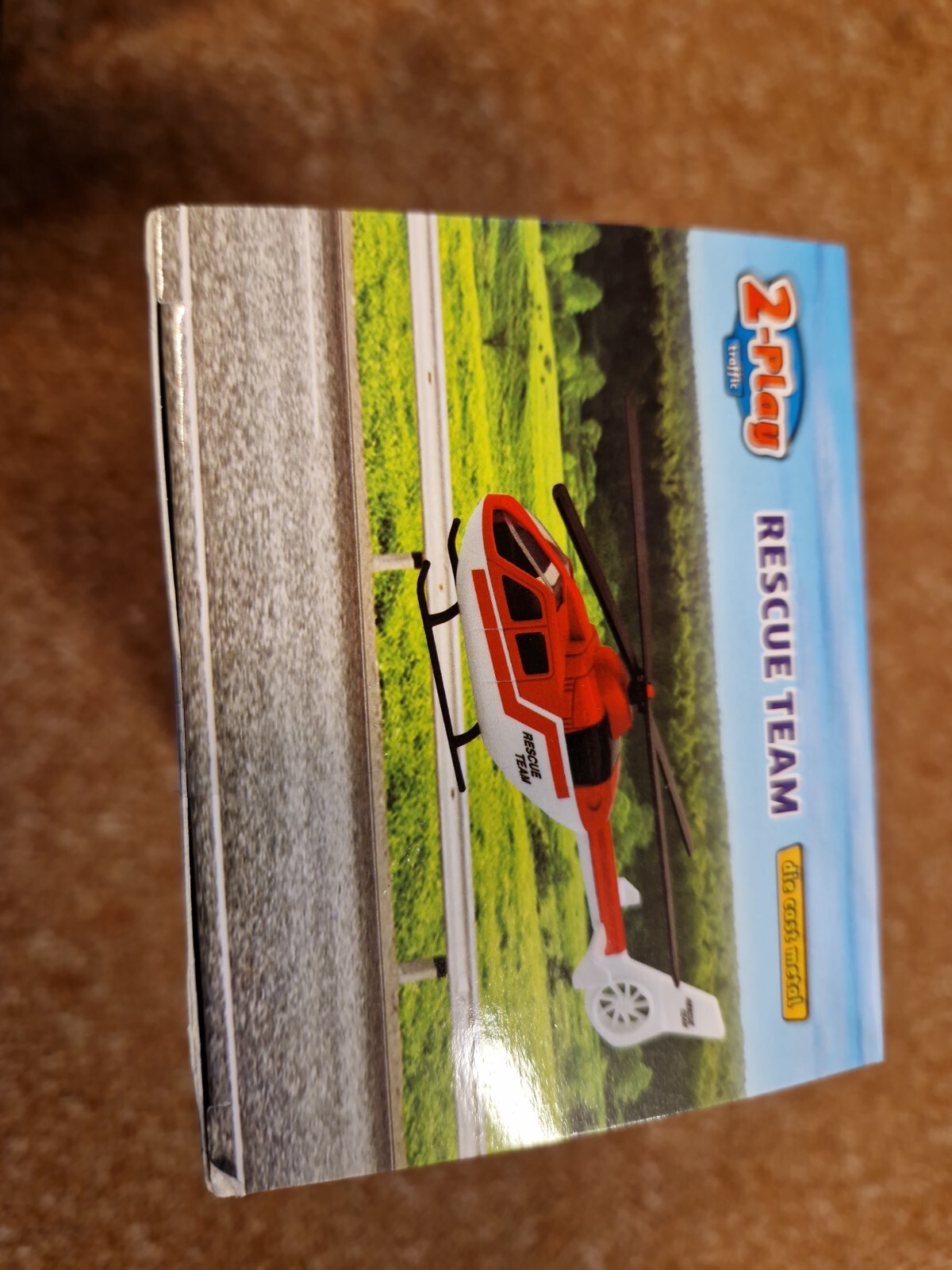 Die Cast Metal Emergency Services toy helicopter air AMBULANCE set