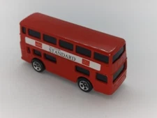 HOT WHEELS "DAIMLER FLEETLINE"   LONDON STANDARD Double Decker Bus Red Used G3