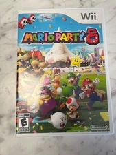 Mario Party 8 Nintendo Wii CASE AND MANUAL ONLY NO GAME C4925