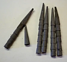 31 - Cone Point 150? Grit Aluminum Oxide Taper Cone Points - 2 3/8" x 3/8"