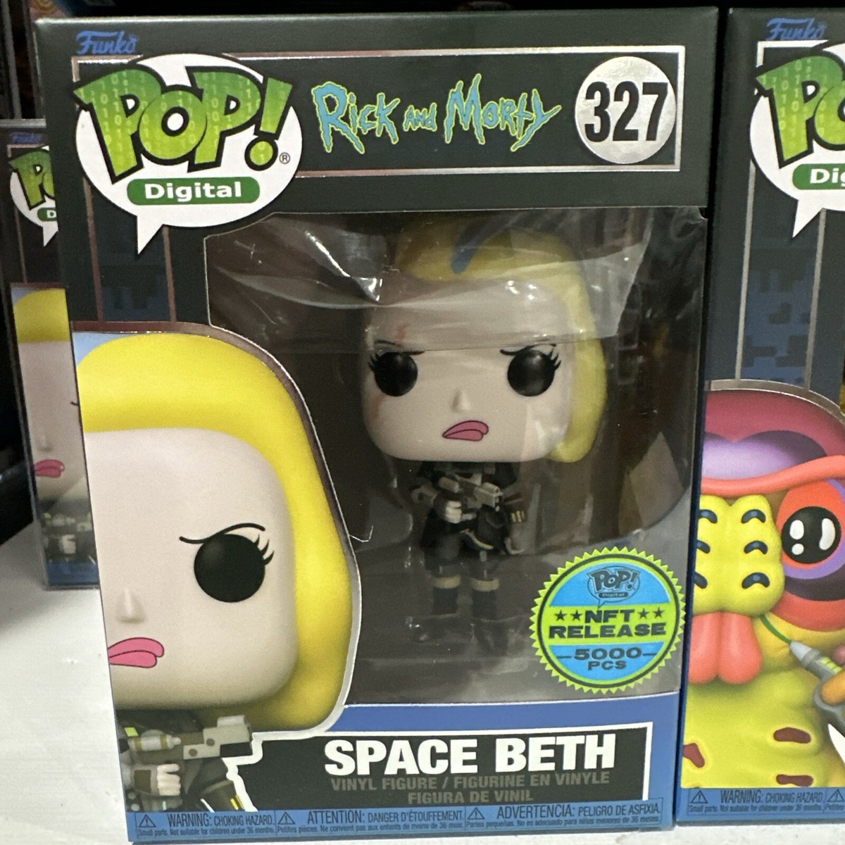 POP！ Rock Series BABYL 専用ブリスター付き Funko Pop! Rick And Morty Digital Set 6 Rick, Morty, Beth