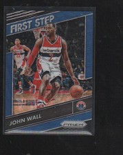 JOHN WALL  2016-17 PANINI PRIZM FIRST STEP BLUE PRIZMS CARD #5  /99