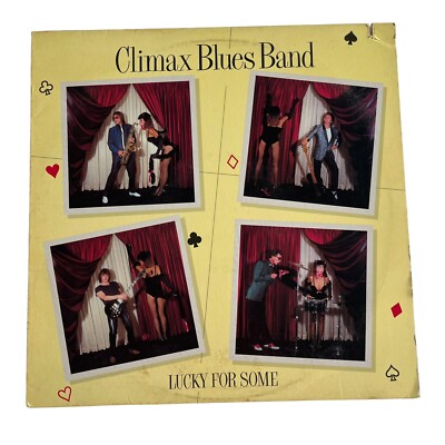 Climax Blues Band Lucky For Some LP Vinyl Record Album Jazz Rock BSK 3623