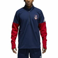  CF1418 Mens Adidas USA Volleyball Jacket 1/4 Zip