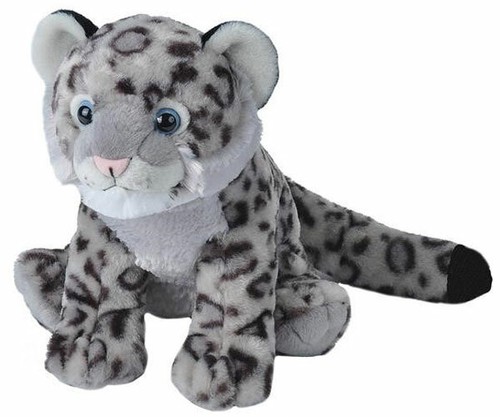 black leopard plush