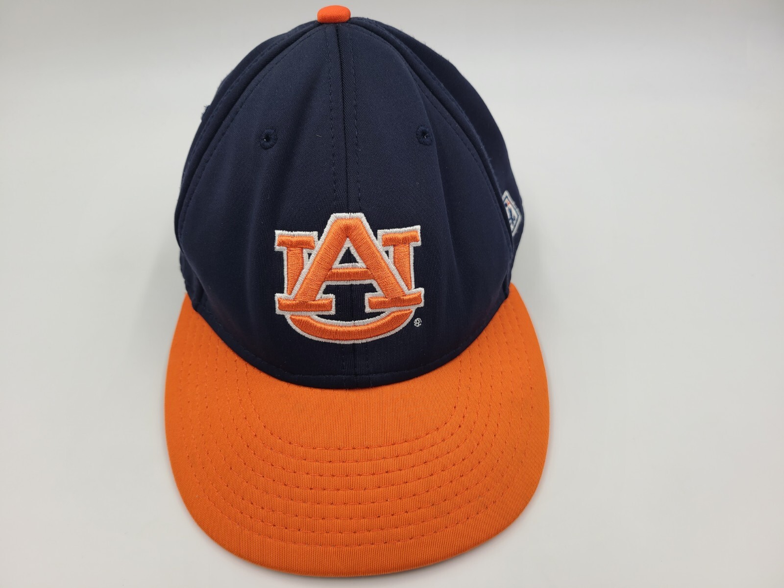 Auburn Tigers NCAA Fitted Hat Cap 7 1/8 for Men Women in Dad Blue