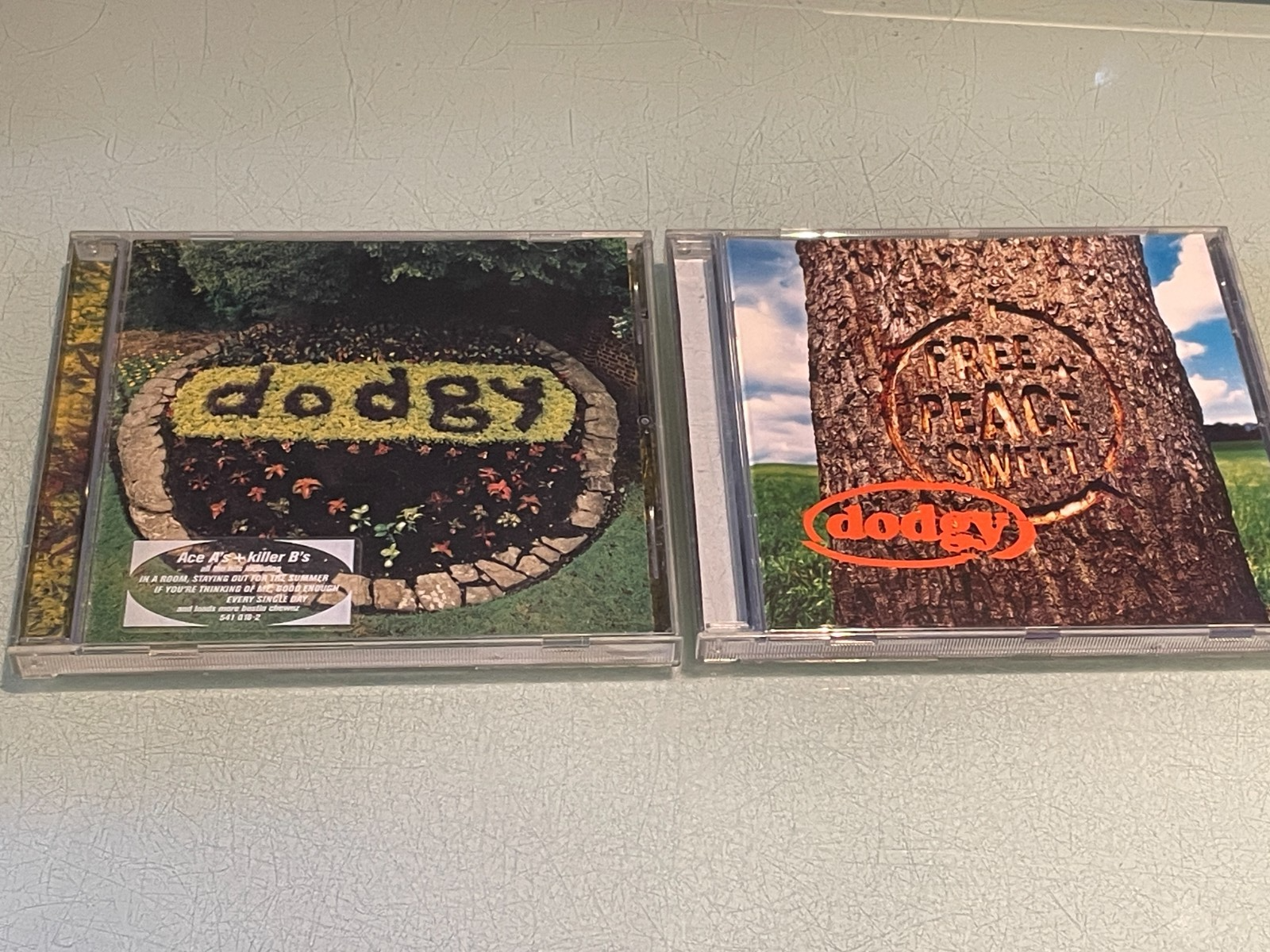 Dodgy - 2 CD Albums - Free Peace Sweet 1996 - Ace A's + Killer B's 1998