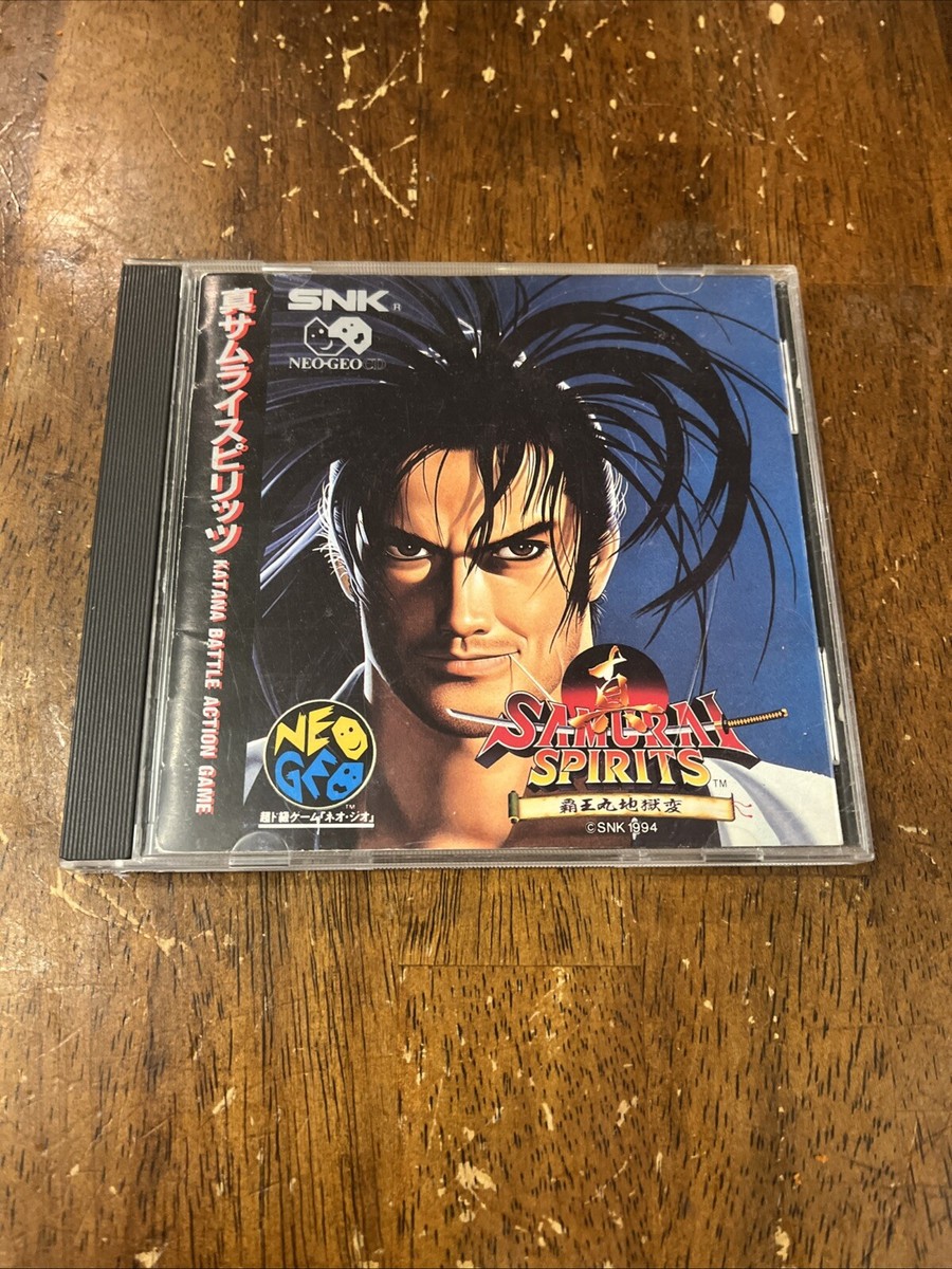 ネオジオ　SAMURAISPIRITS Samurai Spirits Shodown Showdown Spine Card SNK Neo Geo CD Japan