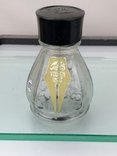 Talens 50 Year Ink Bottle, Nib shaped label imprint Talens, Vilpen Inkt (e875)