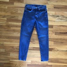 Banana Republic High Rise Skinny Jeans 28/6 Dark Rinse