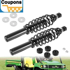 2PC Front Coil-Over Shocks With Bushing For John Deere HPX Gator XUV620i XUV850D