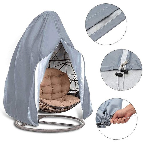 Hängende Egg Swing Stuhlabdeckung Garden Patio Rattan UV Sun