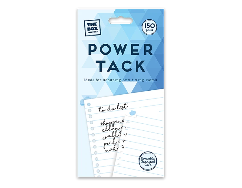 150g STRONG STICKY REUSABLE BLUE POWER TACK Adhesive Poster Putty Tak Tac Blu