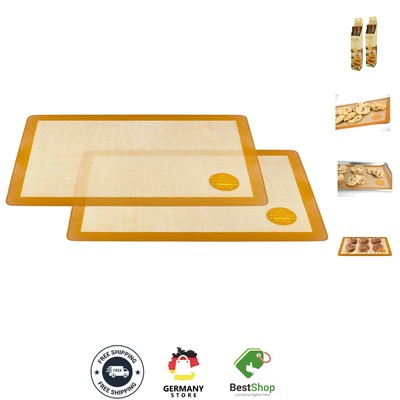 Mrs. Anderson's Baking Antihaft-Silikon-Backmatte, halbe Größe, 29 x 41 cm, 2...