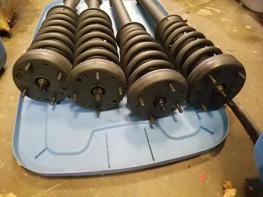 1999 2000 2001 2002 JAGUAR S-TYPE  SET 4PC FRONT AND REAR STRUTS SHOCKS - Image 2 of 3