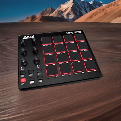 AKAI MPD218 + M-Audio Keystation Mini 32 MK3 - Controller MIDI USB Con Pad E Tastiera - Foto 9