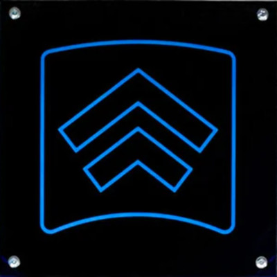 L-TEK Prime Panel - Black with Blue/Red Arrows