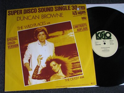 Duncan Browne-The Wild Places 12 inch Maxi LP-1978 Germany-Logo Records-0900.144