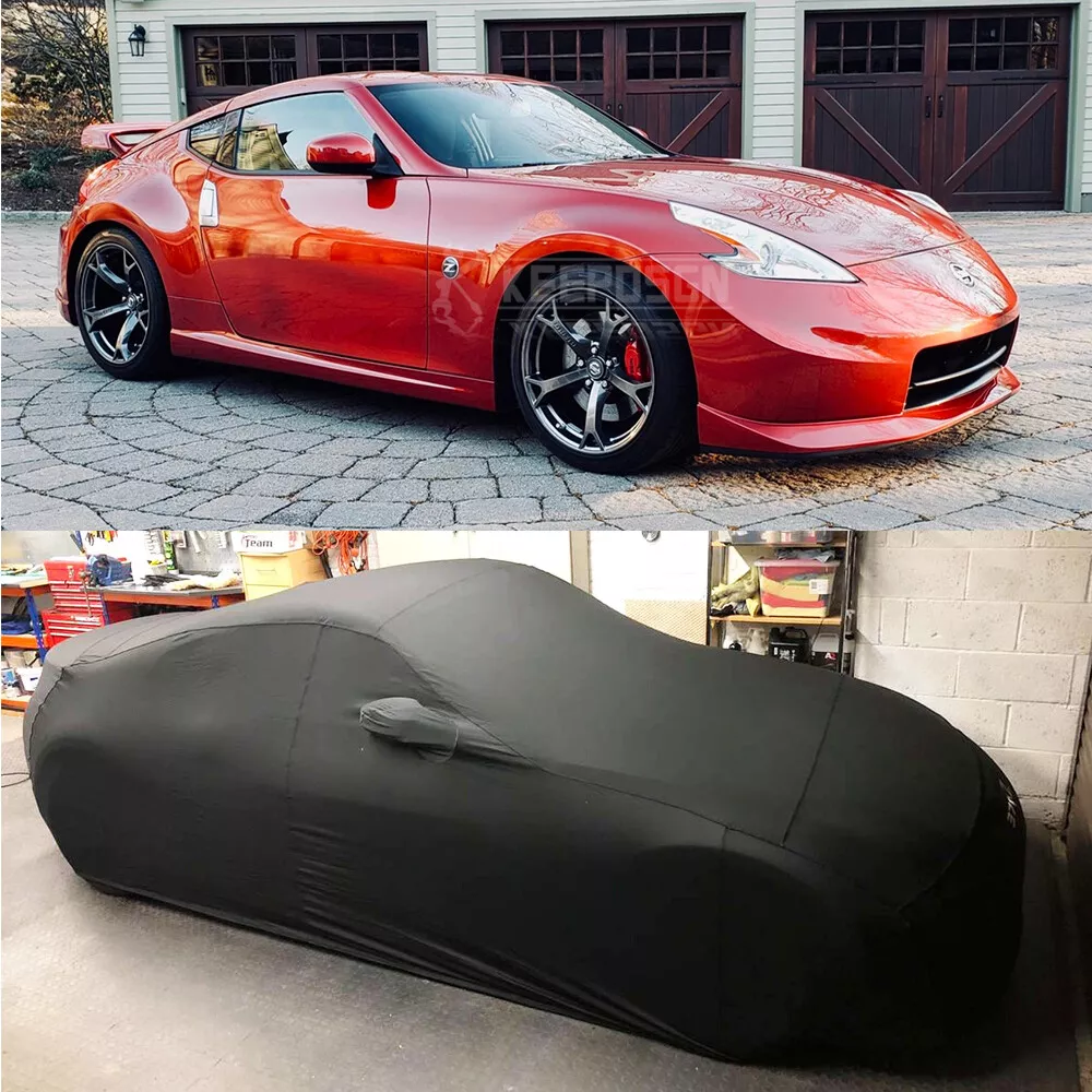 For Nissan 370Z 350Z Satin Car Cover Stretch Indoor Custom Scratch