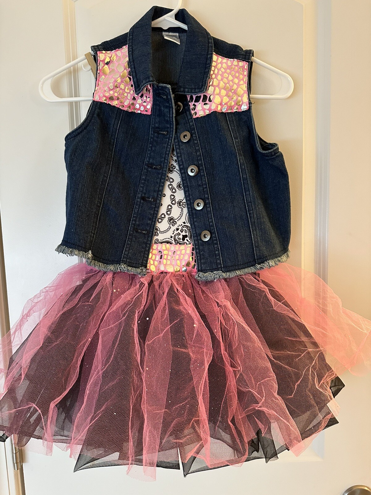 Weissman Medium Child 2 Piece Dance Recital Costu… - image 1