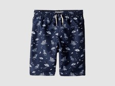  110 Appaman Kid's Boy's Blue Elastic Waist Swim Trunks Swimwear Shorts Size 2T