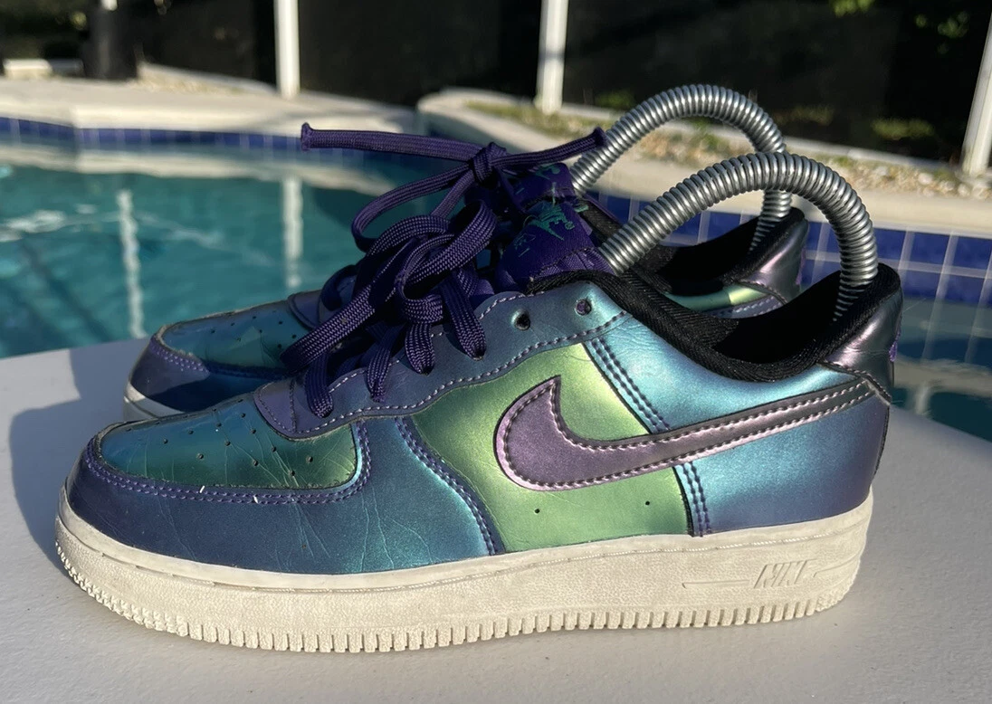 Nike Air Force 1 Low Court Purple Neptune Green (GS)