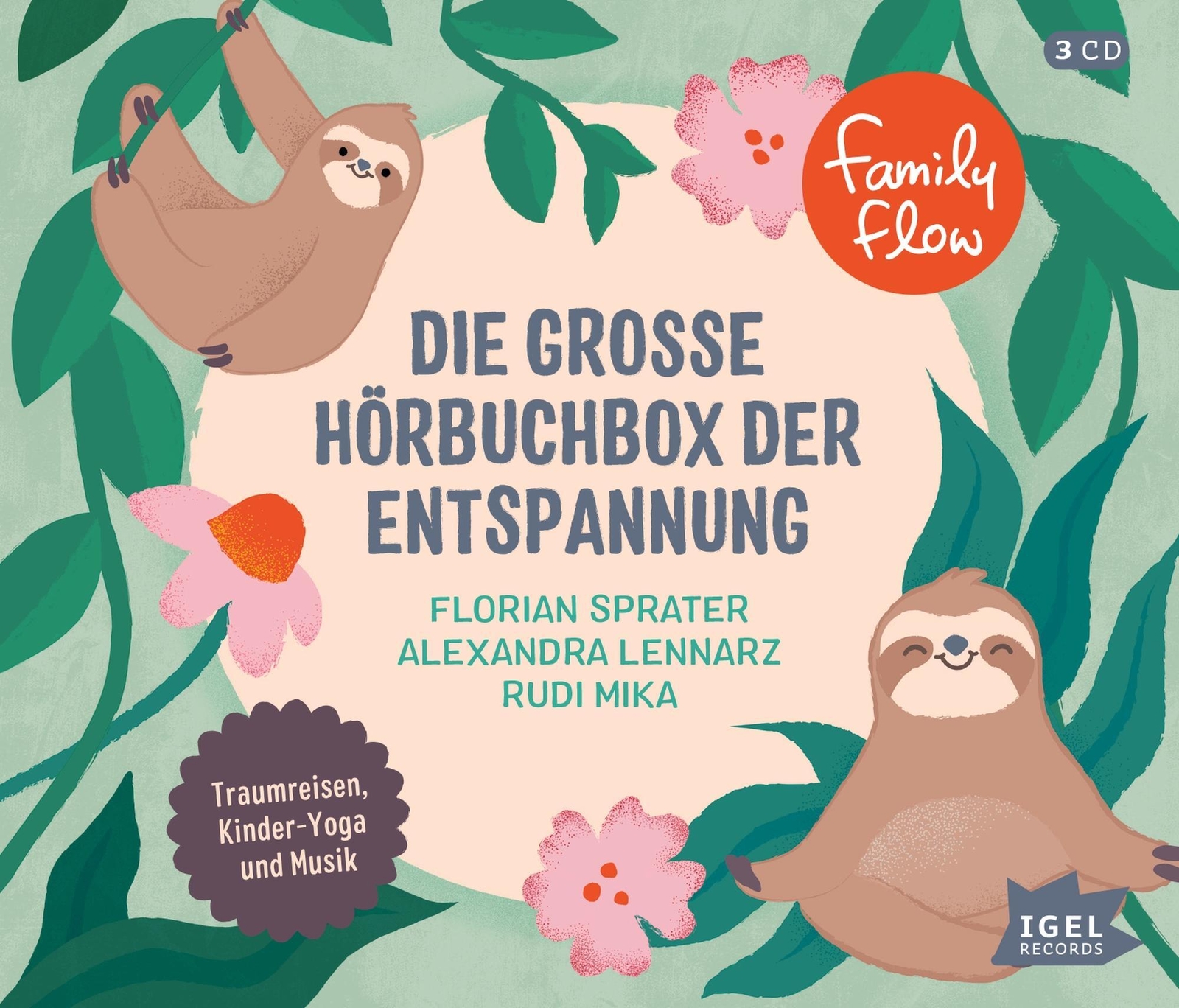 Thumbnail - Familyflow. Die Große Hörbuchbox Der Entspannung | Florian Sprater (u.
