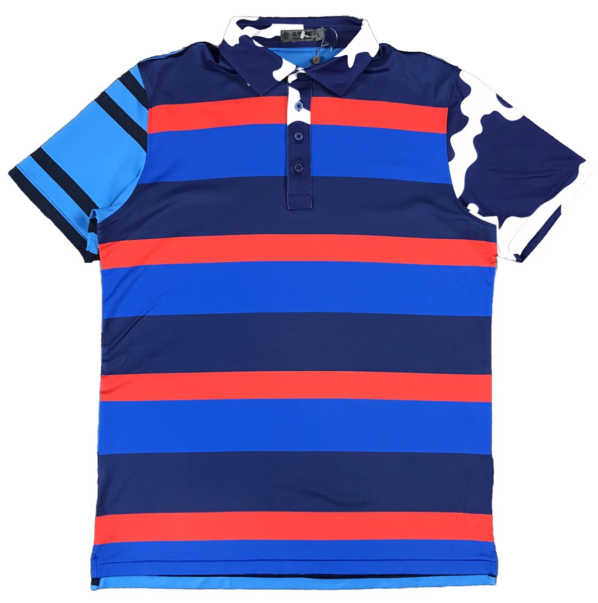 BRIEFING GOLF SHADOW STRIPE POLO（NAV／M） Mens Pro Spin Fine Line Stripe Golf Polo | Callaway Apparel