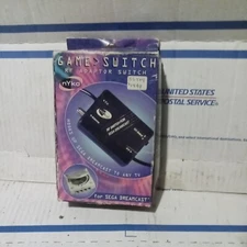 Nyko Game Switch RF Adaptor Switch For Sega Dreamcast RFU Very Good