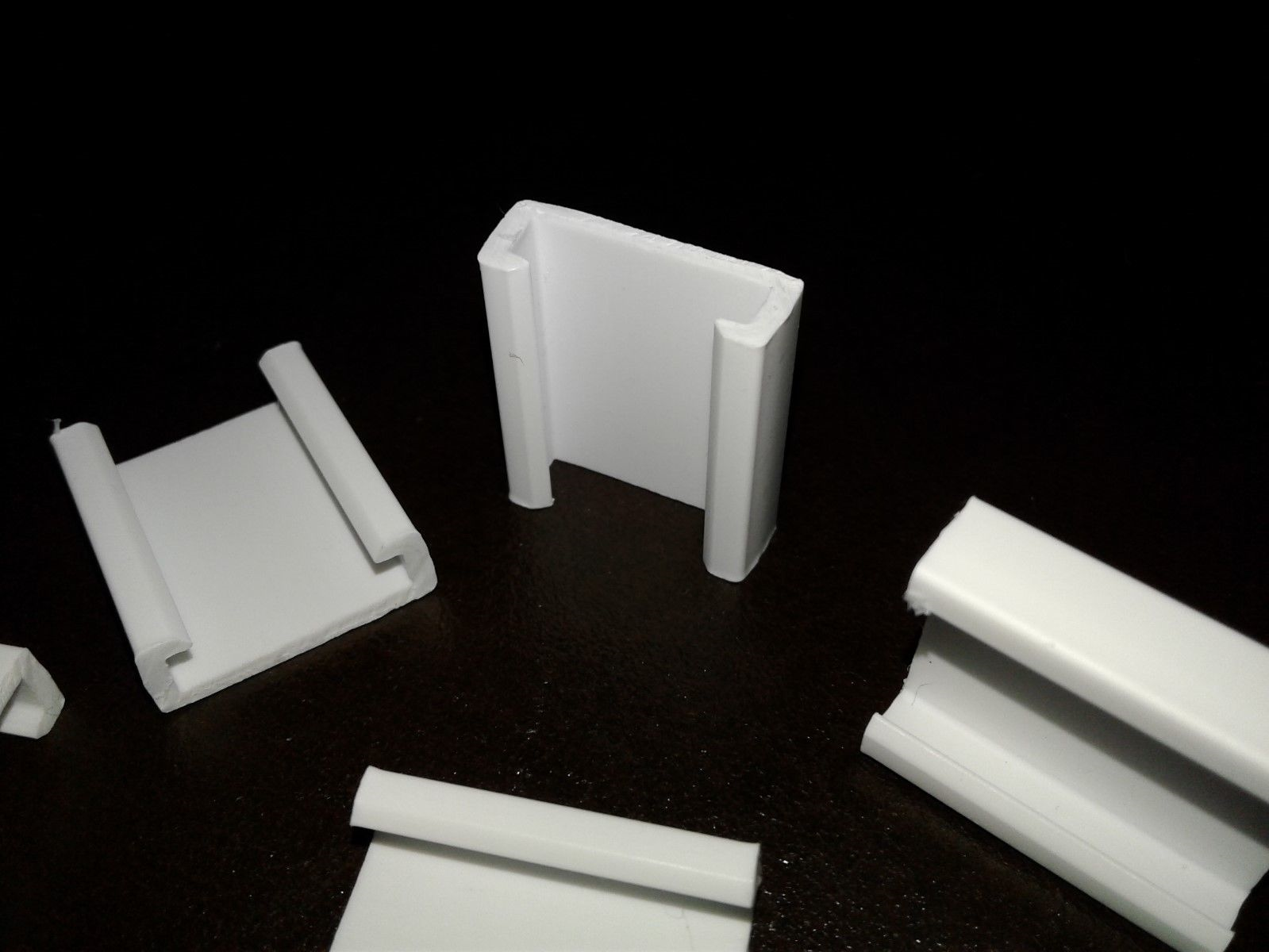 Coleman Fleetwood curtain C clips Type E, 5 pack Panel Drapery Valance