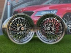 4x15" 4x100 SSR Mesh Formule Style Chrome Wheels: Fits For Nissan Toyota Honda