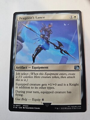 MTG - Dragoon's Lance - Final Fantasy