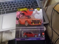Hot Wheels 73' Honda Civic Japan Historics 4 FPY86-961 B 1/64 box 6b