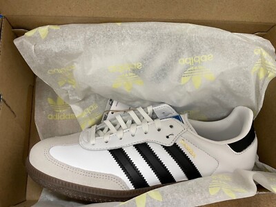 NEW Adidas IE3675 Samba OG Cloud White Core Black Junior 4.5 Size