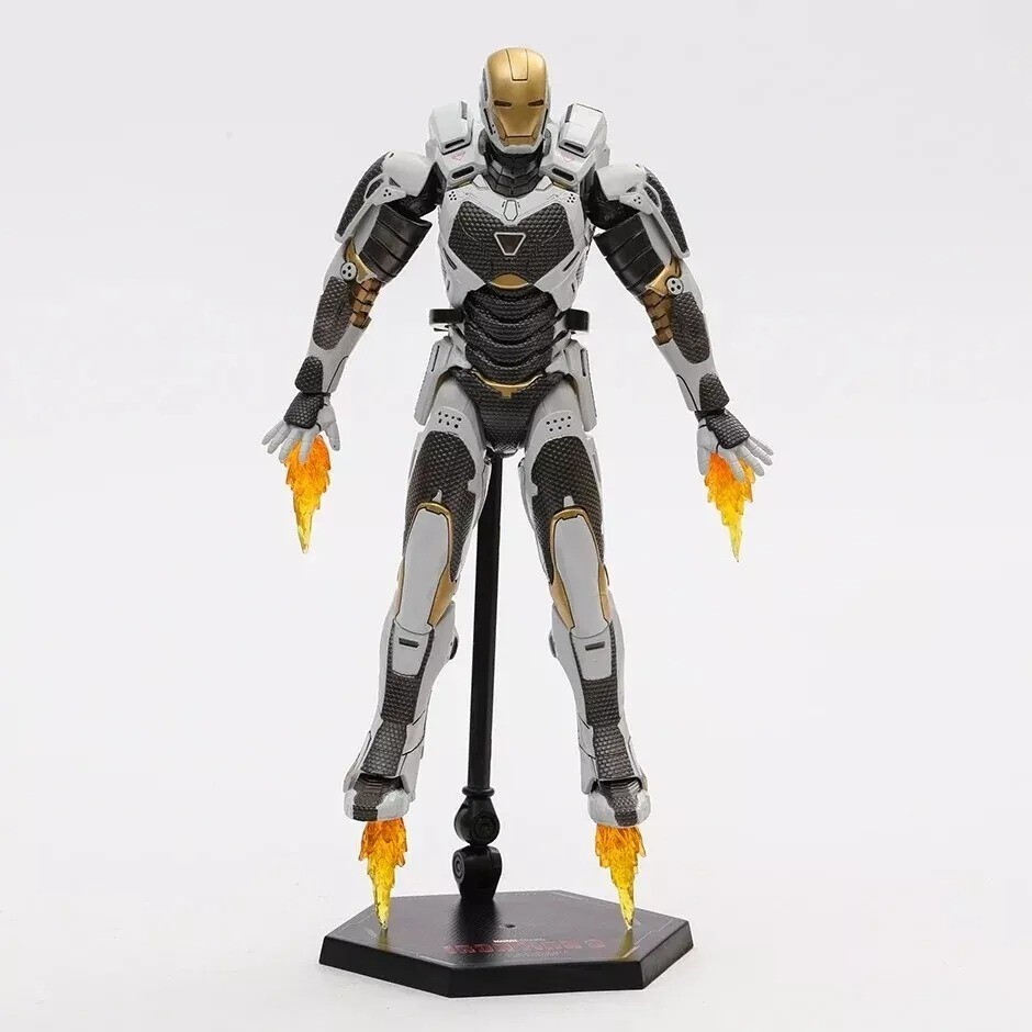 ZD TOYS IRON MAN MK 39 Marvel Avengers 7" Action Figure Toys 10th  year Limited