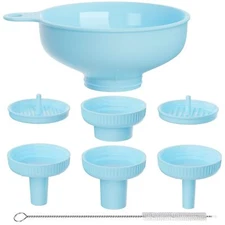 Wide Mouth Versatile Funnel, Canning Funnels for Kitchen Use, Food Grade Plastic