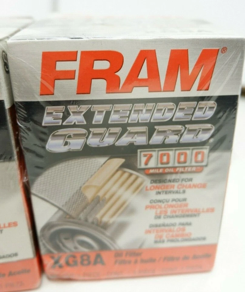 3-Fram Xtended Guard Oil Filter XG8A, 7000 mile Oil Filter, Lot of 3 - Image 3 of 3