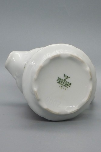 Vintage Mitterteich Bavaria Pink and White Wildflowers Creamer Germany - Picture 5 of 7