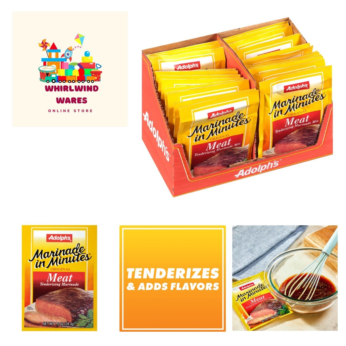 Marinade in Minutes Original Meat Tenderizing Marinade, oz Pack