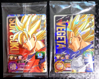 Super Dragonball Heroes Vegeta & Son Goku 13th Anniversary ABS