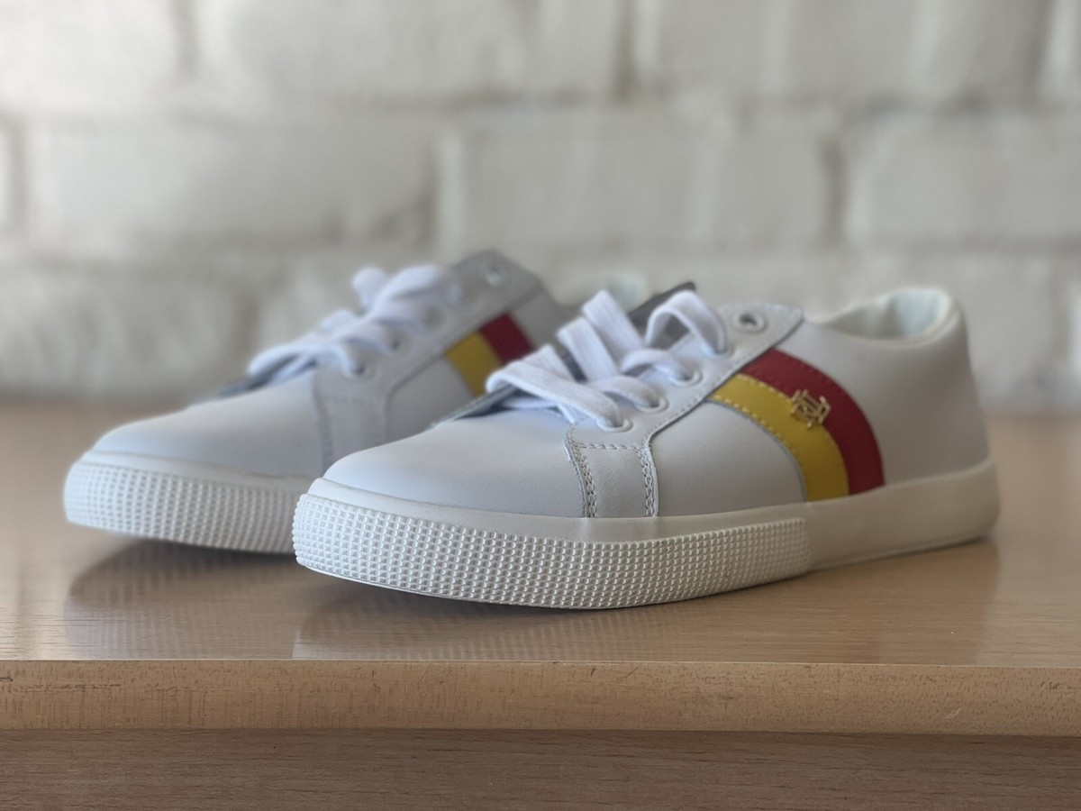 Lauren Ralph Lauren Janson II Action Leather Sneaker Rl
