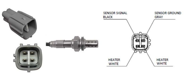 Pre Cat Lambda Sensor for Lexus IS300 3.0 2JZ-GE 2001-2005 Saloon Lemark