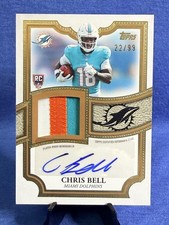 2026 Topps Flagship Chris Bell Autograph Rookie 3 Color Patch #ARP-CBE /99