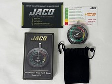 Jaco Treadpro Tire Tread Depth Gauge Dial Type Reads In 132 Jaco Treadpro Tire Tread Depth Gauge Dial Type Reads In 132