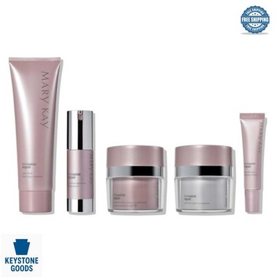 Facial Skin Care Set Peptides Plant Stem Cells SPF 30 Anti Aging Wrinkle Lifting