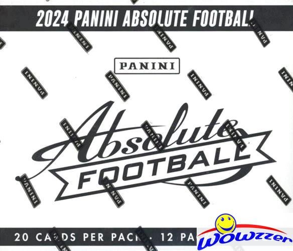 2024 Panini Absolute Football JUMBO FAT CELLO Factory Sealed Box-240 Cards!