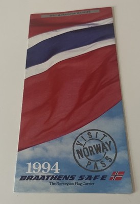 Braathens Safe - Fares - 1994 - Norwegen - Norwegisch - Booklet/Pamphlet (41)