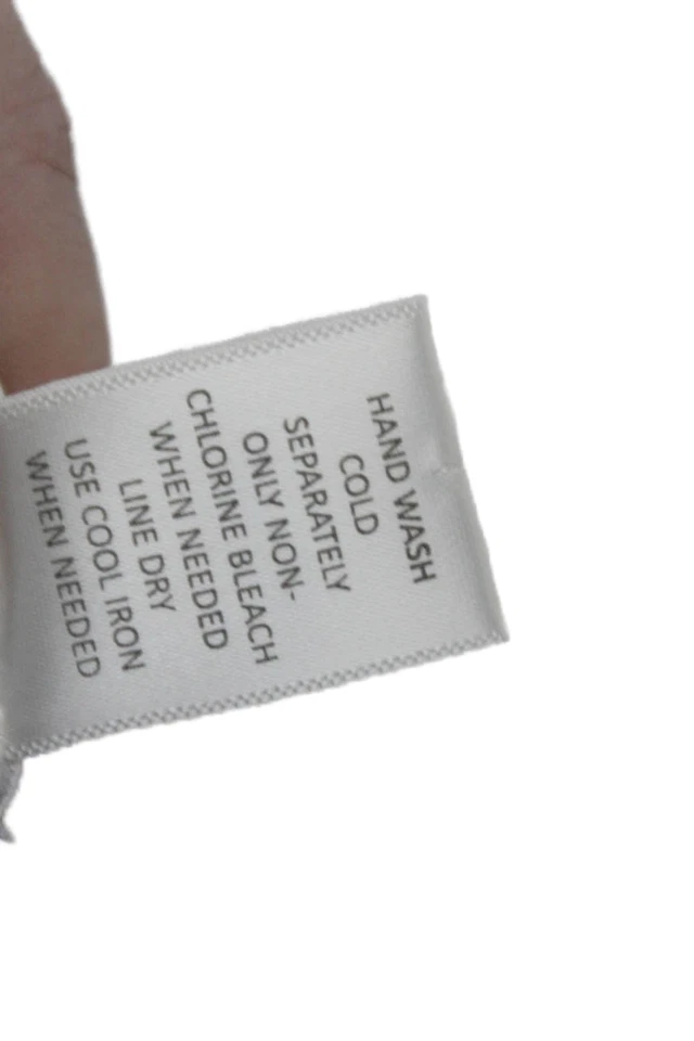 Vestido recto Band of Gypsies para mujer floral cuello en V volantes manga larga granate talla M Foto 4 de 4