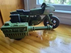 Original GI Joe Hasbro Rapid Fire Motorcycle RAM Vehicle 1982 with extra bike