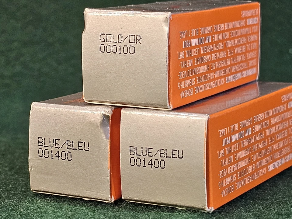 Lot of 3 - Mary Kay Velocity Shimeriffic Eye Color .23 Blue 001400 & Gold 000100 - Image 3 of 4